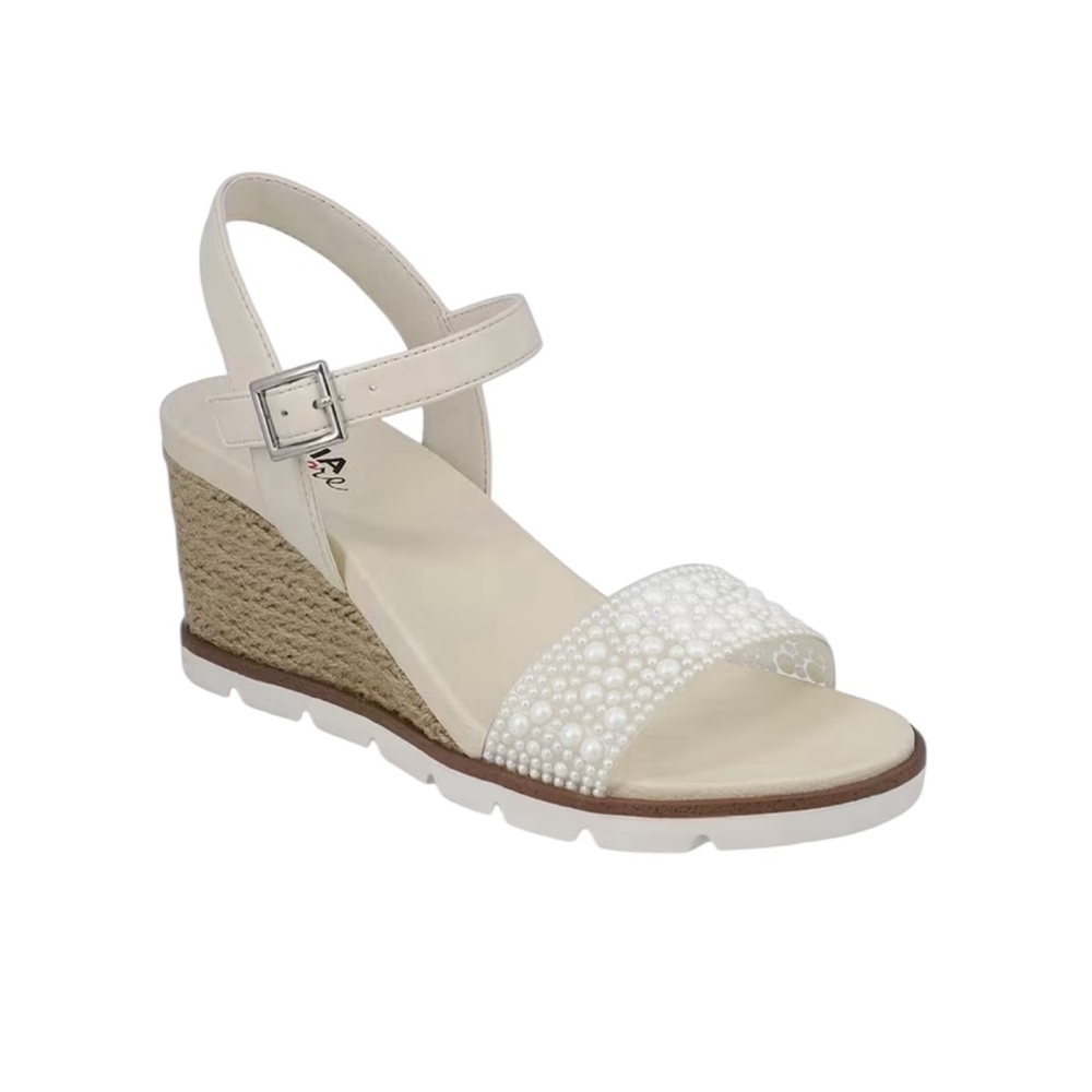 MIA AMORE WOMEN'S LONNY-PW WEDGE SANDALS Size‎ 8.5